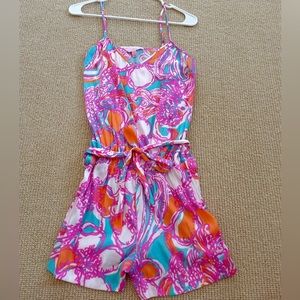 Size small Lilly Pulitzer romper
